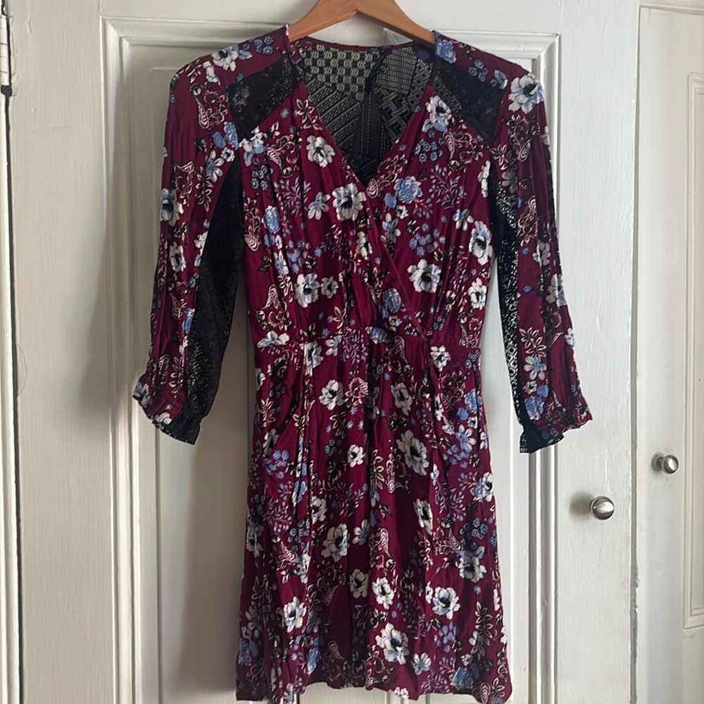 19 COOPER dress with POCKETS, lace details, perfect for spring summer or fall!
